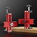 Cabinet Door Positioning Tools,Adjustable Aluminum Alloy Mount Locator,Versatile Hardware Jig for Woodworking
