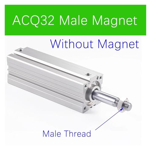 Vérin compact ACQ32 à course allongée 110mm pour un guidage précis - 3