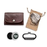 KonvoySG Flint and Steel Kit. Fire Striker, English Flint Stone & Char Cloth Traditional Hand Forged...