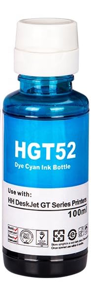 Sponsored Ad – Nexnova® GT52 Cyan 70ml for HP Printer DeskJet Smart GT ink Tank 319/410/419 Smart Tank 500/508/511/515/518/519/530/531/538/571/615/618/655 DeskJet GT 5810/5820/5822 Ink Tank