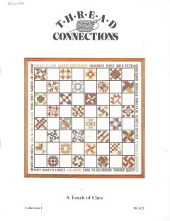 A Touch of Class - Cross Stitch Quilt Patterns