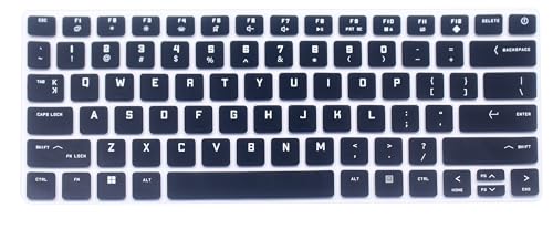 Silicone Keyboard Cover Skin Compatible for 2024 HP OMEN Transcend Gaming Laptop 14-fb 14t-fb Series 14-fb0097nr 14t-fb000 14