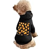 Cheese Slices Pattern Winter Dog Hoodie Sweatshirts Warm Clothes for Chihuahua Coat Clothing