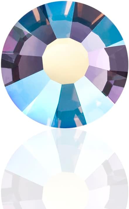 144 Pieces SS20 Preciosa Maxima Czech Crystal Flat Back, Rhinestones for Crafts, Smoked Amethyst AB