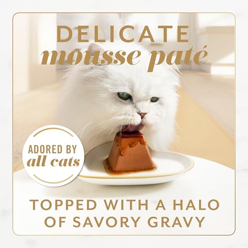Fancy Feast Gems Pate Cat Food Mousse Chicken or Beef and a Halo of Savory Gravy Wet Cat Food Variety Pack - (1) 8 ct. Boxes - 8 ct. Box - Image 3