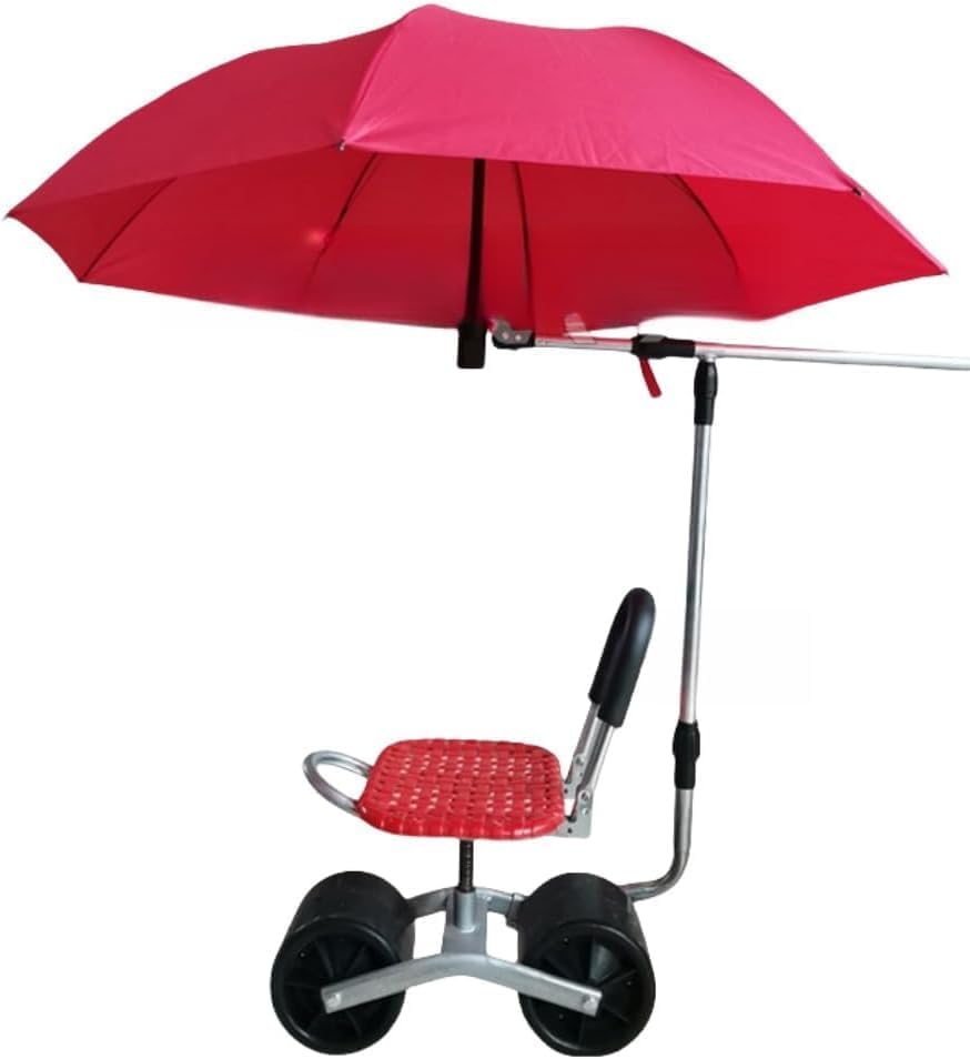 農作業椅子 除草 園芸カート キャスター付き 高さ調節 360度回転 回転 移動椅子 便利 ローリング 折りたたみ 背もたれ 耐荷重