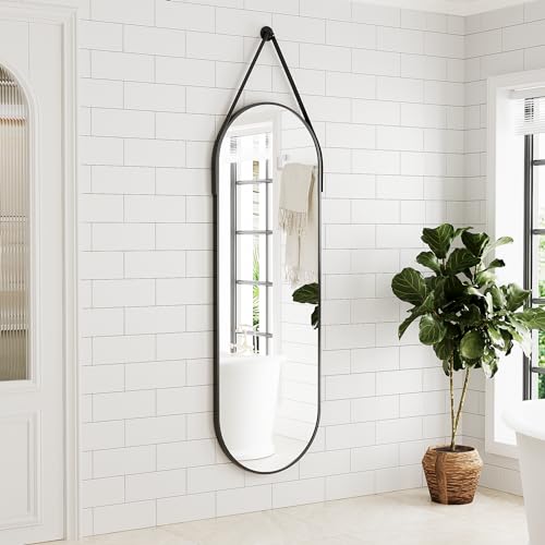 Zmycz Full Length Mirror, Oval Wall Mounted Mirror thumb #2