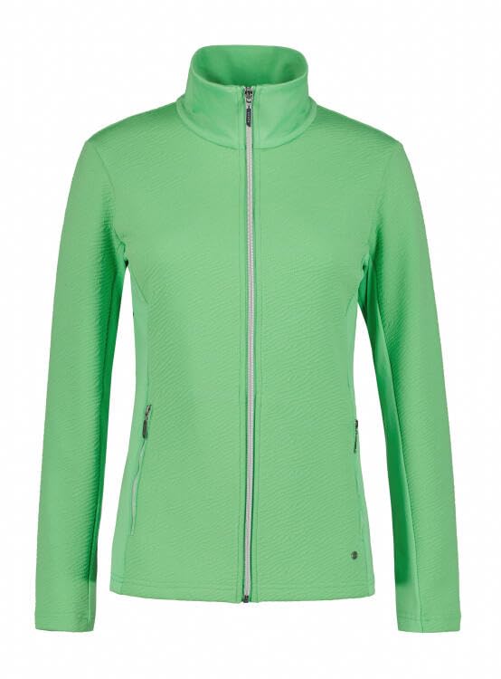 Chaqueta LUHTA ILVESOJA VERDE para mujer, una capa intermedia elástica para actividades outdoor