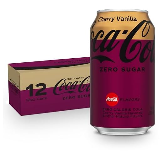 Coca-Cola Cherry Vanilla Zero, 12 Fl oz (Pack Of 12)