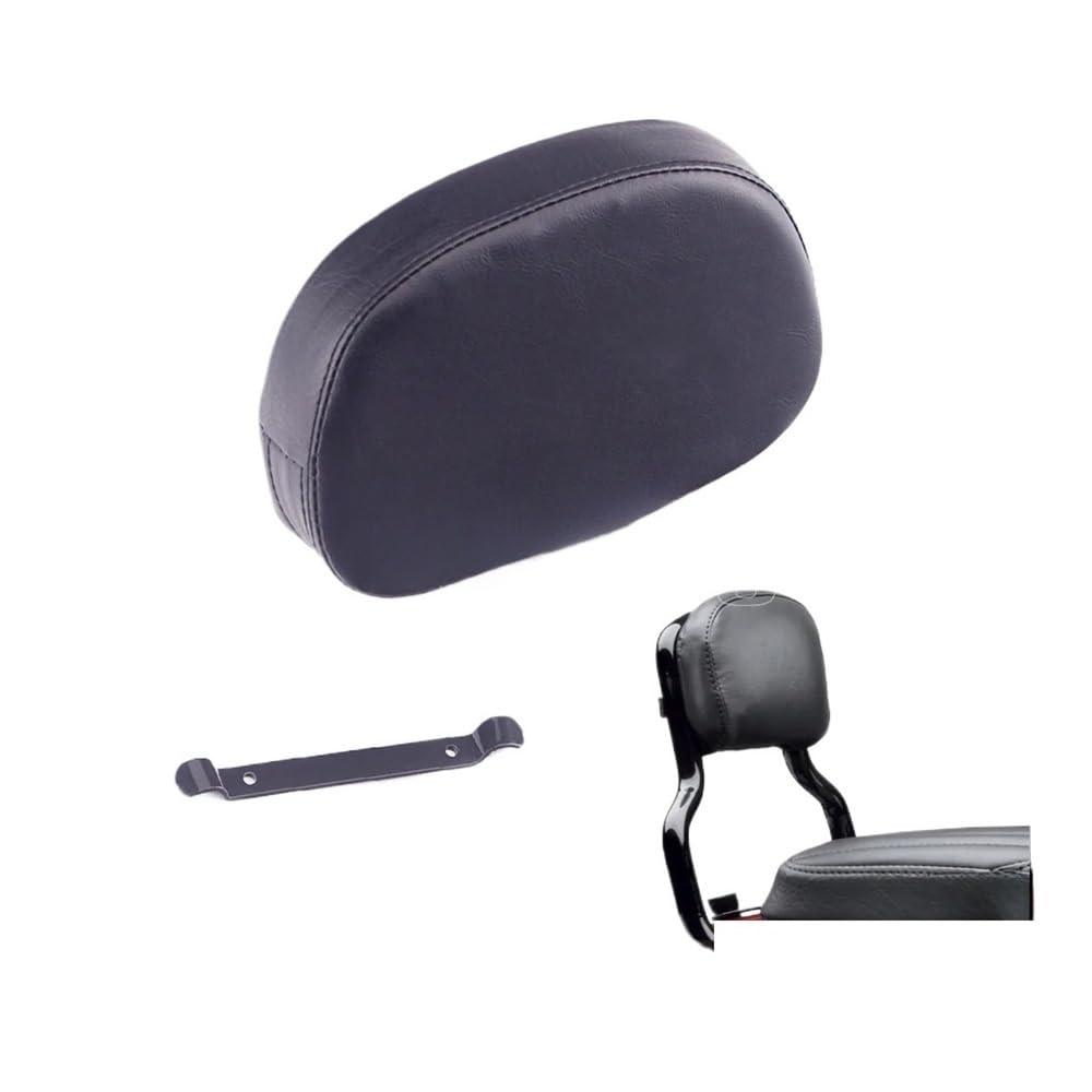 Moto Schienale Sedile Kit Cuscino Schienale Sissy Bar Posteriore Cuscino Passeggero Per H&arley Per Softail Custom Springer FXST FXSTC FXSTB Per Fat Boy FLSTF