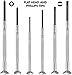 Shopping GD 6PCS Mini Screwdriver Set with Case, Precision Screwdriver Kit with 6 Different Size Flathead and Phillips Screwdrivers, Perfect mini Screwdriver Bits for Jewelry, Watch, Eyeglass Repair