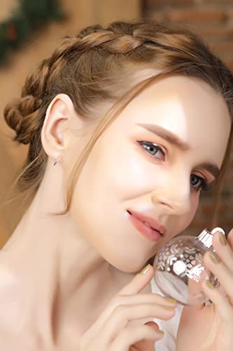 Sterling Silver Hoop Earrings for Women - Gold Hoop Earrings - Hoop Earrings Set - Thin Light Polished Round Post Click-top Hoops Earring for Women Men, 12-20mm Diameter, 1-3 Pairs Jewelry Sets2