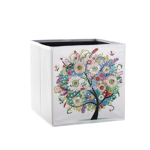Cajas plegables decorativas con diseño de diamante bricolaje 2