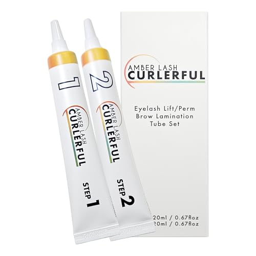 Amber Lash Curlerful Brow Lamination Tube Set
