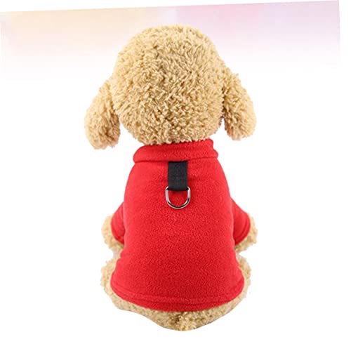 Mipcase Pet Clothes Puppy Clothes Sweater Coat Dog Christmas Pyjamas Dog Winter Clothes Dog Halloween Costumes Pkush Coat For Pet Clothing Dog's Clothes Pajamas Red Plush Dog The Dog #TOP6