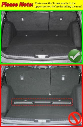 Floor Mats & Cargo mat for Honda CR-V 2023 2024 2025 2026 (Gasoline & Hybrid & e:FCEV) TPE All Weather Protection Trunk Mat (Upper Position) Car Mat Accessories for Honda CRV - 1