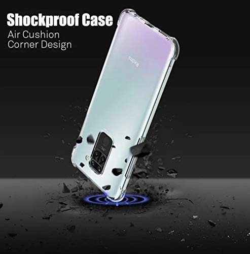 Kit Capa Anti Impacto e Película De Vidro 3D Xiaomi Redmi Note 9 (NÃO SERVE NO NOTE 9S)