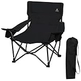[クイックキャンプ] 収束式ローチェア ワンラブチェア 一人掛け 軽量 アウトドア コンパクト 折り畳み 椅子 ベランダ 釣り BBQ 花火 スポーツ観戦 ブラック