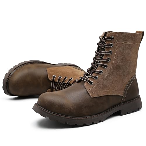 Image of COSIDRAM Men's Casual Oxford Boots Classic Suede Chukka Boot Comfort Business Dress Shoes Lace Boots