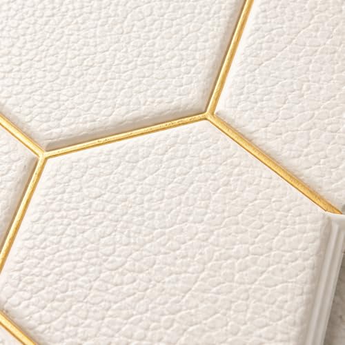 Image of Barebeauty 3D Wall Panel Wallpaper, Self Adhesive PE Foam Brick Sticker, Waterproof Wall Covering for Home Decor, 70 x 70 cm (Pack of 8, 42.16 Sq. Ft. Approx)