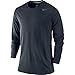 Nike Men's Legend Dri-FIT Poly Long Sleeve Shirt, Dark Obsidian, M