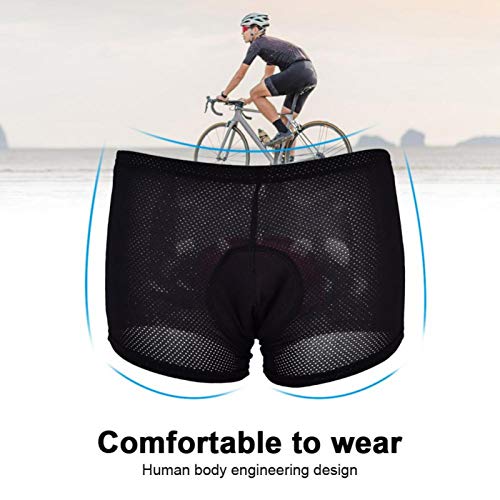 Ropa interior ciclismo acolchada 3D Unisex miniatura 5