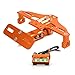 Produktbild Universal Motorrad Lizenz Kennzeichenhalter Einstellbar für KTM 1290 RC390 RC200 1050 1090 1190 Adventure Duke 690 SMC GT 990 - Orange