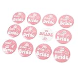 Qcwwy Épingles de Boutons de Mariée de l'équipe de la Mariée 12 PCS...