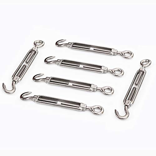 Getue Cozihom, M6 Hook & Eye/C to o Turnbuckle 304...