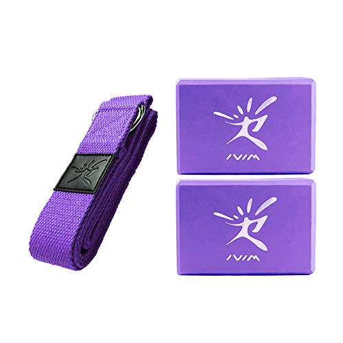 QAWS Yoga Balance Belt Bricks Foam Meditation Non-Slip Pilates Pillow Stretching Workout High Density Adult Foam Brick Children Dance Special Brick Beginner Skilled Leg Practice