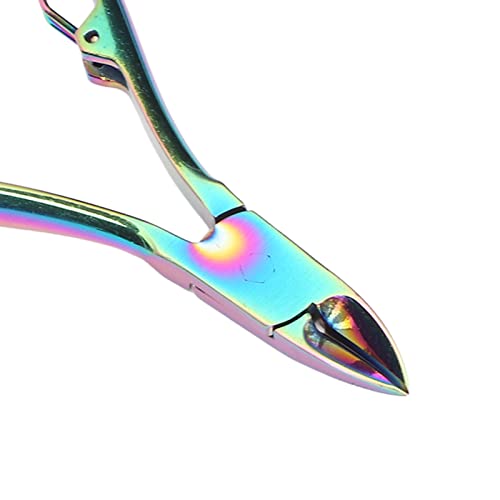 Conjunto de 3 peças de empurrador de cutículas, conjunto profissional de cortador de cutículas, de a