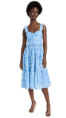 Amazon.com: Amanda Uprichard Women's Sweeney Dress, Blue Stem, L
