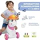 Chicco Schaukelpferd für Kinder, Miss Baby Rodeo, Lernspiel und Interaktiv, Pferdepferd für Mädchen mit Soundeffekten, max. 25 kg, Spiele für Kinder 1-3 Jahre