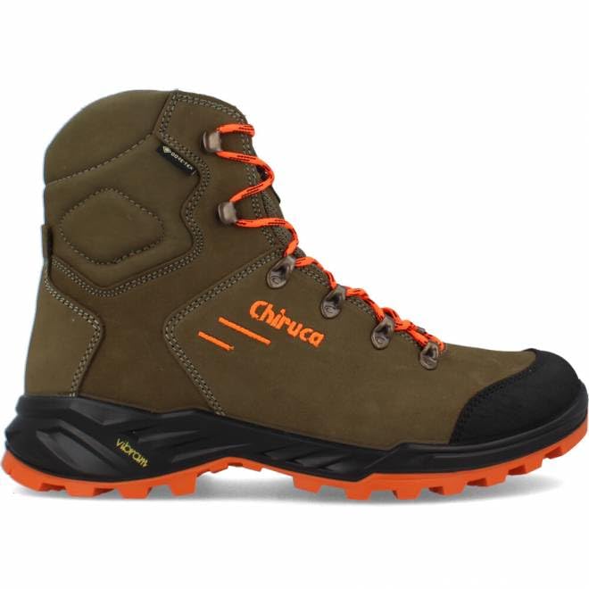 CHIRUCA Game force hi vis 38 para senderismo,trekking, montaña y caza,impermeables, forro goretex (Verde, Sistema tallas calzado EU, Adulto, Hombre, Números, mediano, 44)