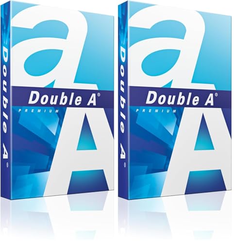 Papier A4 80g Double A blanc lot de 20 ramettes de 250 feuilles pour imprimante laser et jet d'encre