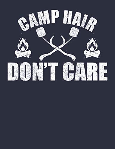 Camp Hair Don't Care: Camping Diary Travel Logbook, Road Trip Planner, Campsite Journal for Camper Kids To Track And Record Outdoor Activities image 2