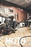  MOTO: Livro de manutenção de motocicletas  110 páginas pré-preenchidas  Para todas as motocicletas  Acessório  Manutenção  Diário de bordo  Caderno de motocicleta  Livro de motos