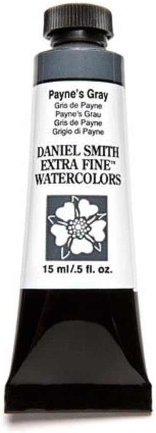 284600065 Extra Fine Watercolor 15ml Paint Tube, Payne's Gray, 0.5 Fl Oz (Pack of 1)