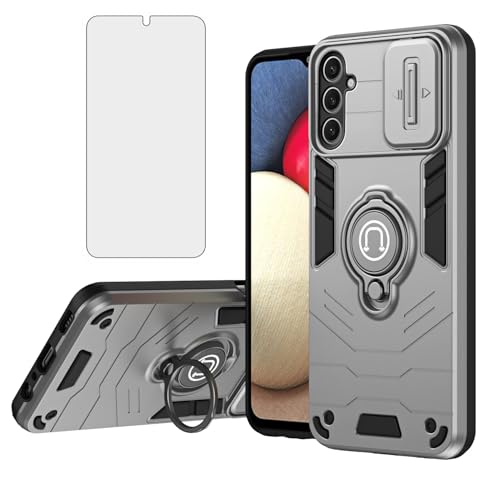 Coque aimantée Samsung S25+ avec anneau support et protège-objectif