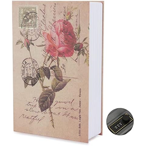 Caja fuerte para libros con cerradura de combinación Cover