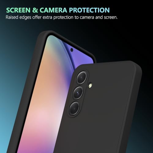 Image of for Samsung Galaxy A34 Case Black, Scratch Resistant with Soft Touch, Slim Thin Phone Cover for Samsung Galaxy A34