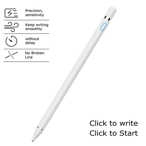 DOGAIN Caneta Stylus ativa para Android, iOS, iPad/iPad 2/novo iPad 3/iPad4/iPad Pro/iPad Mini/iPad