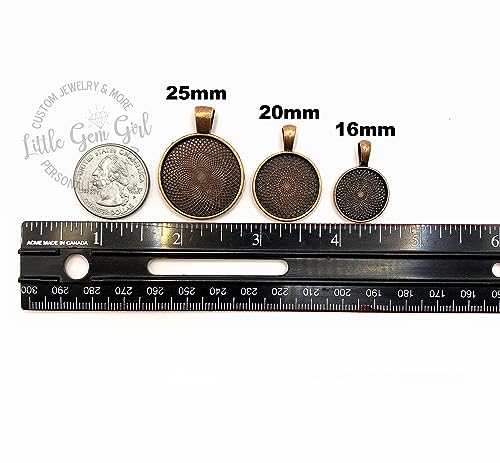 Double Sided Custom Photo I Love You a Bushel and a Peck Pendant Necklace or Key Chain Charm, Handmade Picture Jewelry, Unisex Adult2