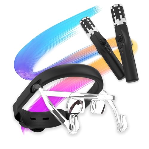 | Zapbox | Creative 3D Painting & Art Headset for iPhone (Ages 13+) | Includes OpenBrush VR Art App & Motion Controllers | Perfect Tech Gift for Teens & Creatives