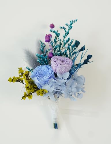 Wedding Boutonniere & Corsage flor seca