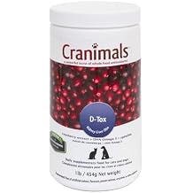 Cranimals D-Tox Daily Multivitamin for Dogs, Superfood Amino Acids, Antioxidants, DHA Fatty Acids, Vitamins E, B, D, Biotin, Minerals to Support Metabolic Function, Energy, Pet Wellness, Longevity