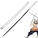 Anime Demon Slayer Inosuke Cosplay Ninja Épée Jouet avec Fourreau, Manga en Bois Katana Arme Modèle pour Enfants, 1 Pièce (Size : 104cm/40.9in)