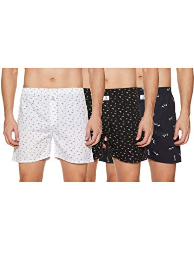 Image of Longies Men's Cotton Boxer Shorts (Pack of 1)