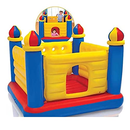 Image of Toy Imagine Playhouse Inflatable Soft Floor Bounce Castle Bouncer for 3-6 yrs, Multicolor