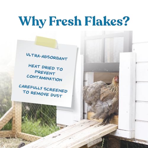 Manna Pro Fresh Flakes Poultry Bedding, 12-Pounds